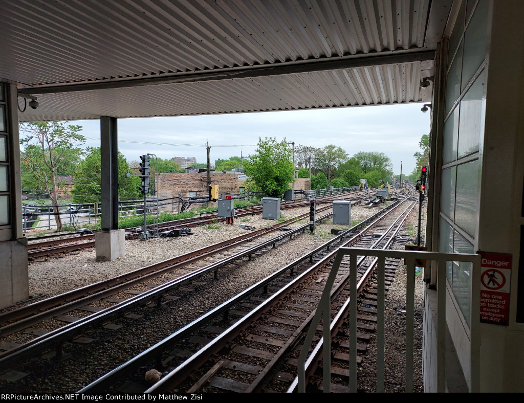 View South from Howard Station